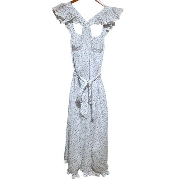 Doen Nisha Maxi Dress in Spring Park Monceau Size Medium - Picture 2 of 4